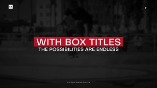 دانلود پروژه آماده باکس‌ متن برای پریمیر پرو Box Titles