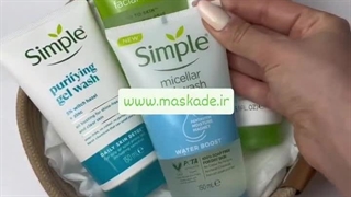 انواع شوینده صورت سیمپل