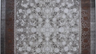 فرش 1200 شانه تراکم 3600 کد E131046 مدرن طوسی سفید فرش متحد آسیا - اقساط تا سال 1410