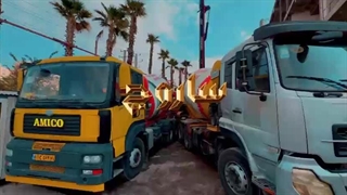 مرحله جدید بتن‌ریزی پروژه بزرگ رزامال | بتن آماده عیار 450 – ساروج بتن اربابیان