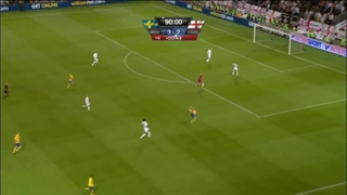 گل قیچی برگردان زلاتان ابراهیموویچ مقابل انگلیس