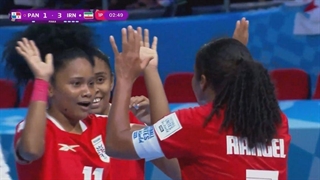 گل اول زنان پاناما به زنان ایران (رانجل ویارئال)