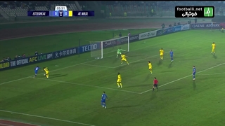 گل اول استقلال به الوصل (سعید سحرخیزان)