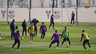 آخرین تمرین قبل از آلاوز