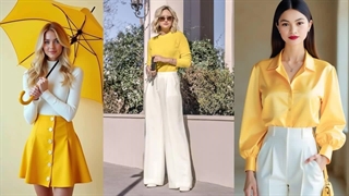 زرد رو با چه رنگی ست کنیم که بدرخشیم؟ 