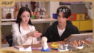 پشت صحنه سریال عشق در سرزمین فیروزه ای ( سکانس درست کردن ستاره کاغذی )