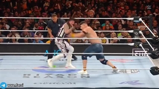 مسابقه بازگشت جان سینا VS دامینیک مستریو با گزارش فارسی