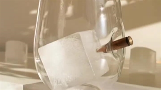 لیوان شیشه ای Lesulety طرح گلوله خورده