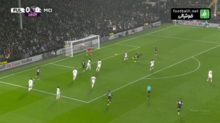 گل اول منچستر سیتی به فولام (ارلینگ هالند)