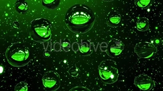 دانلود پروژه فوتیج بارش باران Falling Rain On Green Background