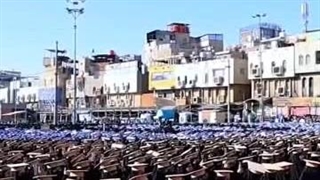 جشن فارغ التحصیلی دانشجویان دختر عراقی در کربلا - بنات الکفیل
