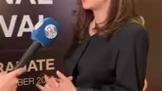 نیکی کریمی بدون حجاب در جشنواره فیلم آذربایجان