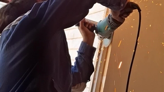 نحوه برشکاری پنجره آهنی