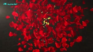 لوگو موشن استودیو گلامور | طراحی رمانتیک با گلبرگ‌های قلب (استودیو JK)