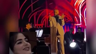 مسدود شدن صفحه زنی پس از همخوانی در کنسرت حامی