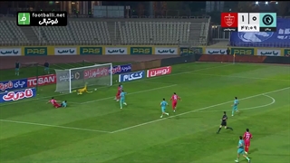 گل مردود پرسپولیس به پیکان توسط علیپور به دلیل آفساید