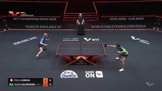 فلیکس لبران در برابر هوگو کالدرانو | مرحله یک شانزدهم WTTHongKong 2025