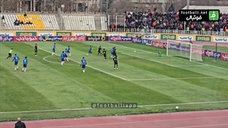 گل اول هوادار به نساجی مازندران (ابوالفضل اعلایی)