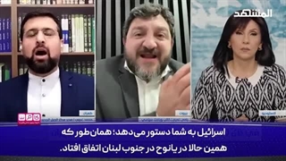 14040923: جواب‌های کوبنده محمد غروی به کارشناس ضد ایرانی در پخش زنده!