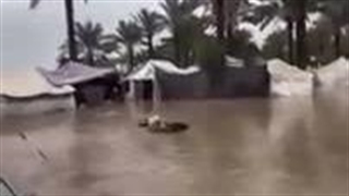 کودکان غزه در سرمای زمستان زیر بارانهای سیل آسا   آذر ماه 1404