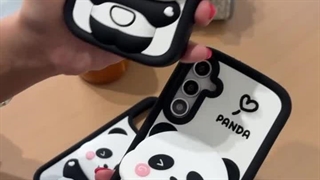 کاور گوشی فانتزی پاندا آینه ای کد C1936| لوازم جانبی مسلمی