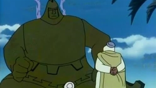 کارتون شب های عربی:ماجراهای سندباد ۱۹۷۵/۱۹۷۶-پیرمرد واحه-قسمت دهم