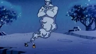 کارتون شب های عربی:ماجراهای سندباد ۱۹۷۵/۱۹۷۶-گنج شیطان بزرگ/ستاجیت جادوگر فریبکار-قسمت چهاردهم