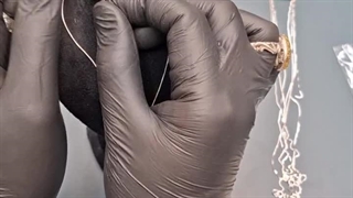 نیم ست نقره ماهی کوچولو