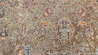 فرش 1200 شانه ضخیم تراکم 3600 کد E134018 وینتیج کرم نسکافه ای فرش متحد آسیا - اقساط تا سال 1410