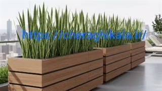 ساختن فلاور باکس ترموود -خرید گلدان ترموود -تولیدی فلاور باکس ترموود09189515141  اجرای کارهای زیبا سازیhttps://cheraghikala.ir