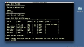 084 - پر کردن جدول رابطه‌ای - اموزش php لیندا - جلال محمدزاده
