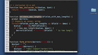 110 - اعتبارسنجی مقادیر فرم - اموزش php لیندا - جلال محمدزاده