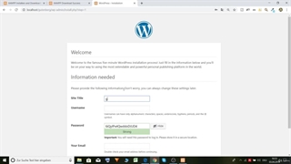 نصب وردپرس روی لوکال هاست