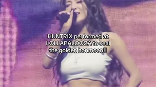 اجرای TAKEDOWN از دخترای توایس (اگر نمیدونین بگم که آهنگه برای انیمیشن کیپاپ دمون هاترزه که ۳تا از دخترای توایس خوندنش)