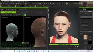 آموزش ساخت مدل سه بعدی با CC4 (character creator4)با مش سر در هدشات(HeadShot2.1)