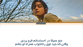 ترجمه ی فارسی لیریک اهنگ Fri(end)s از تهیونگ عضو گروه بی تی اس