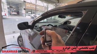 نصب آپشنهای فابریک هیوندای توسان نصب پاورآینه تاشو توسان نصب هدلایت فابریک توسان