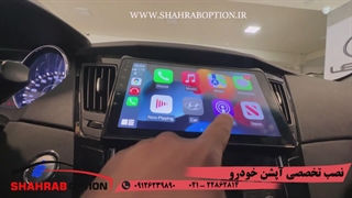 نصب پاورآینه تاشو سوناتاyfنصب رادارجانبی سوناتاyf نصب سنسور جلو با کلید فابریک سوناتا نصب مانیتور اندروید سوناتاyf