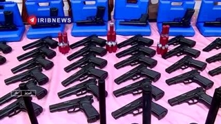 کشف انواع تسلیحات کمری و شکاری از آشوبگران در تبریز