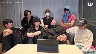 لایو جدید پسرا bts(کپشن)