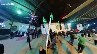 عزاداری تو حسینیه ای که اتیش زدن:))