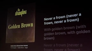 آهنگ Golden Brown