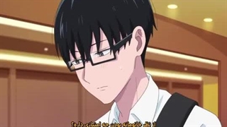 انیمه من و تو قطب مخالف همدیگه ایم Seihantai na Kimi to Boku قسمت 2
