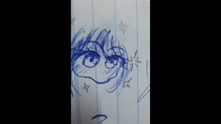 نقاشی  دو سال پیشم سر کلاس ادبیات بود :))) همینجوری یهویی