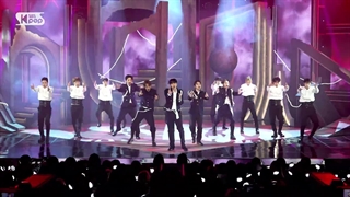 فنکم crown اکسو برای inkigayo