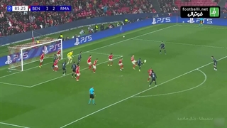 خلاصه بازی بنفیکا 4-2 رئال مادرید