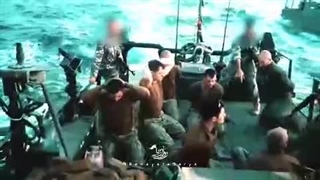 مستند یاران دریا - زانو زدن تفنگداران آمریکا مقابل یاران شهید مهدوی در خلیج فارس