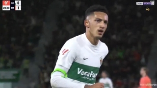 گل اول الچه به بارسلونا