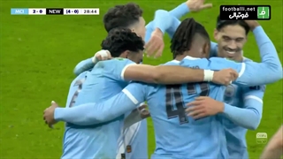گل دوم منچستر سیتی به نیوکاسل (دبل مرموش)