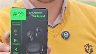 جعبه گشایی هدفون بلوتوثی کیو سی وای مدل T13 ANC 2